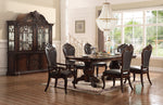 Arline Brown Wood Extendable Dining Table