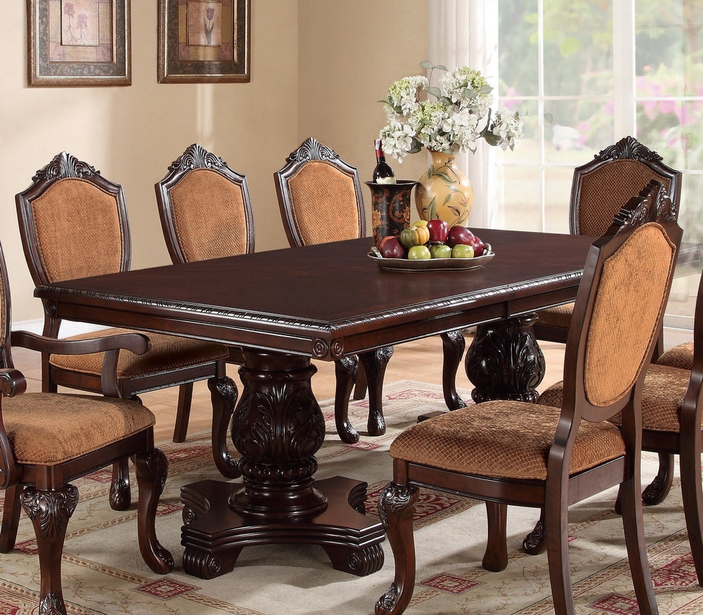 Viola Cherry Wood Rectangular Dining Table