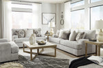 Mercado Pewter Fabric Loveseat