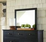 Noorbrook Black Wood Dresser Mirror