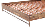 Bushwick Brown Wood King Platform Bed