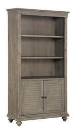 Cardano Driftwood Light Brown Wood Bookcase