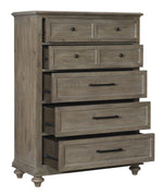 Cardano Driftwood Light Brown Wood Chest