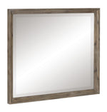 Cardano Driftwood Light Brown Wood Dresser Mirror