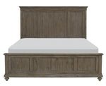 Cardano Driftwood Light Brown Wood Queen Bed