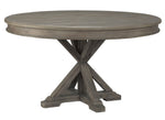 Cardano Driftwood Light Brown Wood Round Dining Table