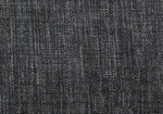 Churchill Dark Grey Woven Fabric Ottoman