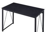 Zaidin Black Wood/Metal Large Office Desk