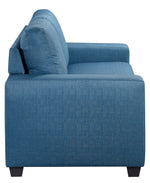 Zoilos Blue Fabric Sofa with Sleeper