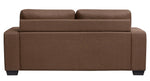 Zoilos Brown Fabric Sofa with Sleeper